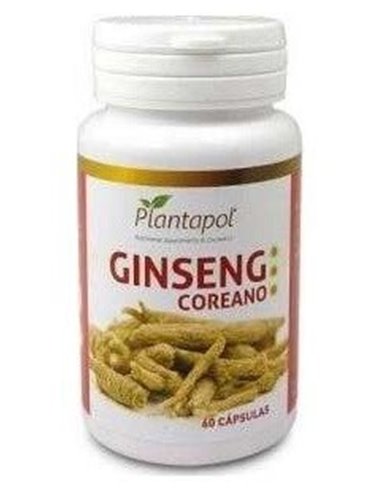 Ginseng Coreano 500Mg. 60Cap. de Plantapol