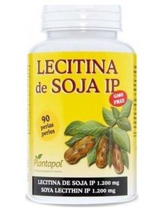 Lecitina de Soja Ip (Aceite de Lecitina de Soja) 90 Perlas 1.600 Mg  de Plantapol