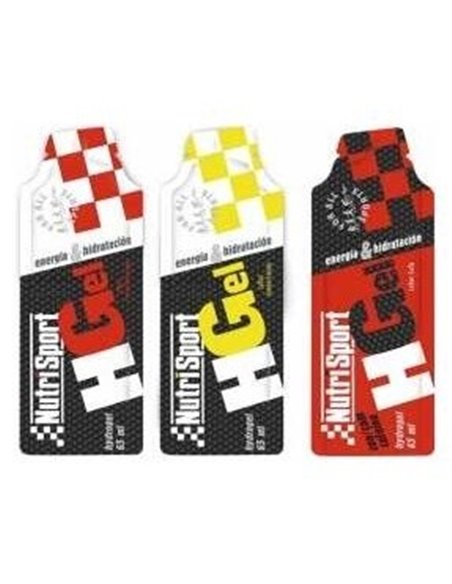 Hgel Limon Sin Cafeina Caja 18Unid. de Nutrisport