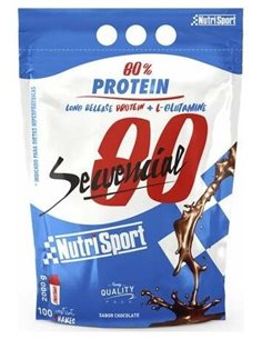 Secuencial 80 Chocolate Bolsa 2Kg. de Nutrisport