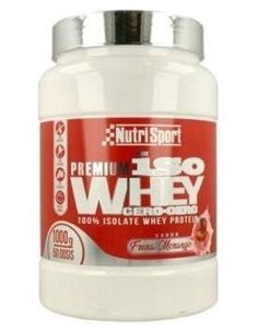 Iso Whey Cero Cero Fresa 1Kg. de Nutrisport