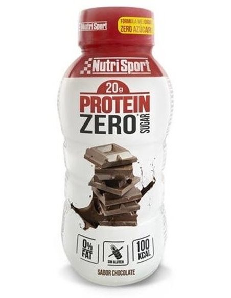 Protein Zero Batido Chocolate 12X330Ml. de Nutrisport