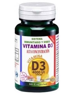 Vitamina D3 4000Ui Alta Concentracion 60Cap. de Robis