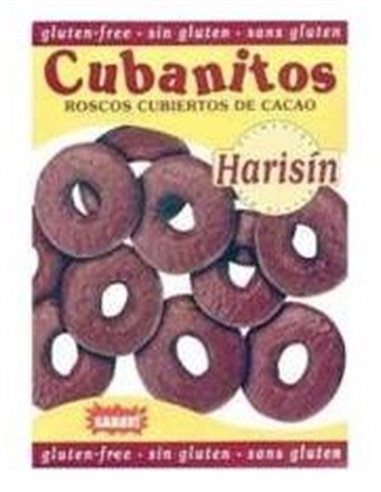 Cubanitos.Roscos Cubiertos Chocolate de Sanavi