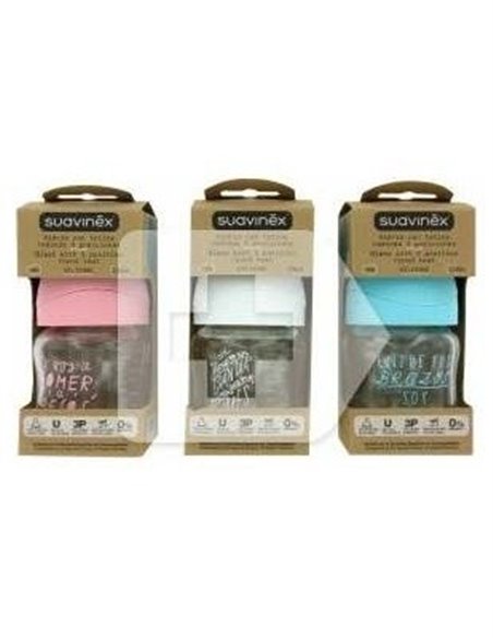 Biberon B/Ancha Sili Redon 3Posi T/U +M 120Ml 1Uni de Suavinex