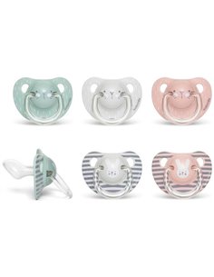 Chupete Evolution Sili Anat 6-18M 1 Unidad de Suavinex