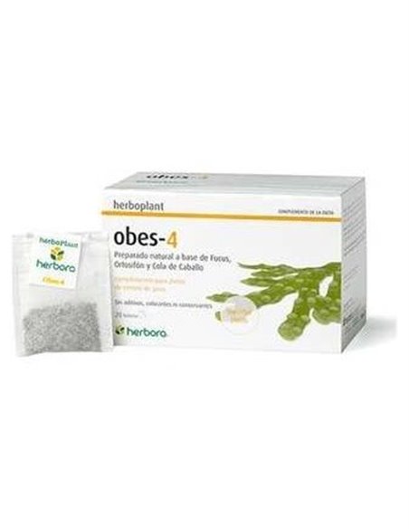 Inf.Herboplant Obes Nº 4 Diuretica  20Sbs de Herbora