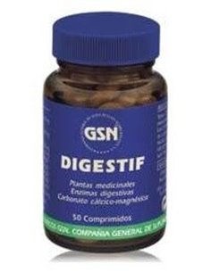 Enzimas Digestivas Digestif 50 Comprimidos de GSN