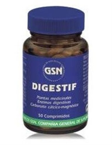 Enzimas Digestivas Digestif 50 Comprimidos de GSN