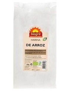 Harina De Arroz 500Gr. Bio Vegan Sg de Biogra