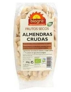 Almendras Crudas 200Gr. Bio de Biogra