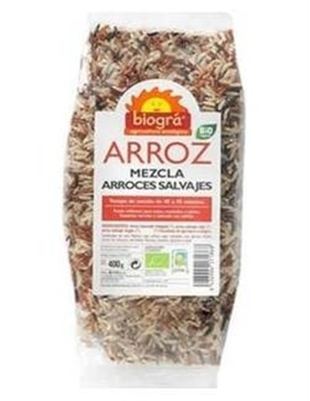 Mezcla De Arroces Salvajes 250Gr. Bio de Biogra