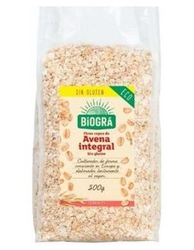 Copos De Avena Finos 500 Gr Bio Sg Vegan de Biogra
