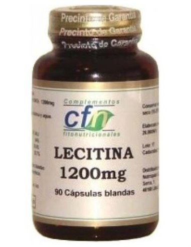 Lecitina 1200mg 90 Perlas Cfn - Apoyo Natural para tu Salud