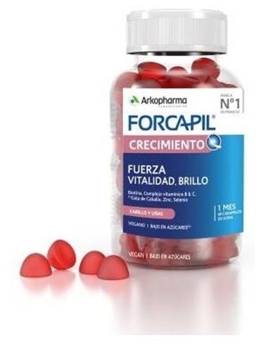 Forcapil Crecimiento 60 Gummis de Arkopharma