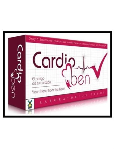 Cardioben 60 Capsulas de Tegor