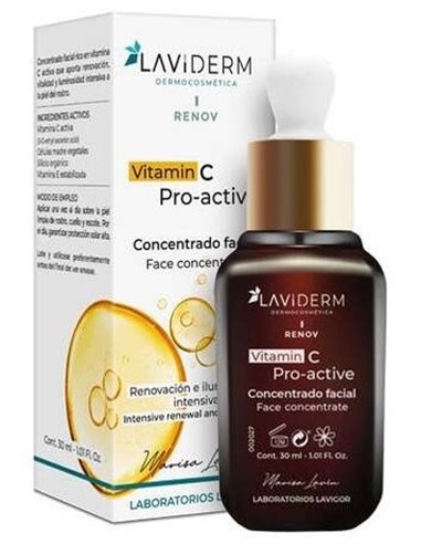 Laviderm Vitamina C Pro-Active Facial 30Ml. de Lavigor