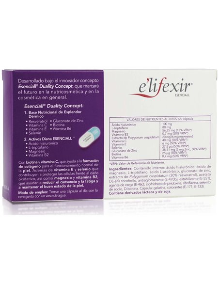 Elifexir Esenciall Coctel Belleza Nocturna 30Cap. de Elifexir