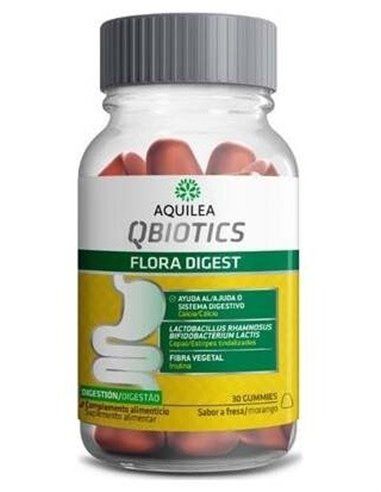 Aquilea Qbiotics Flora Digest 30 Gummies de Aquilea
