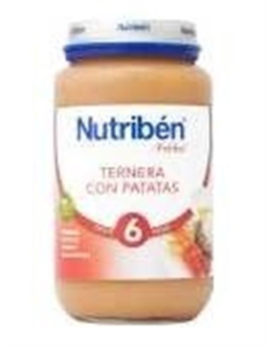 Nutriben Potito Ternera Patatas Y Zanahoria 235Gr. de Nutriben