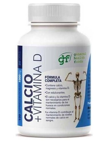 Calcio + Vit. D 1000Mg. 100Comp. Mast. de Ghf