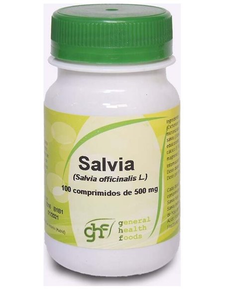 Salvia 500Mg. 100Comp. de Ghf