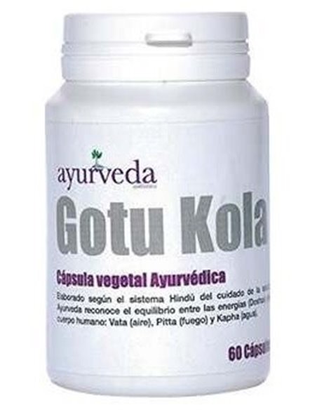Gotukola 60 Cápsulas  Ayurveda Autentico