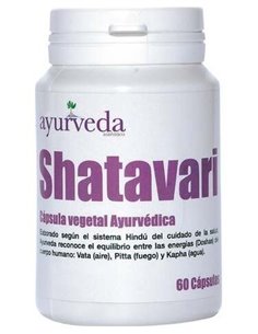 Shatavari - 60 Capsulas de Ayurveda Autentico