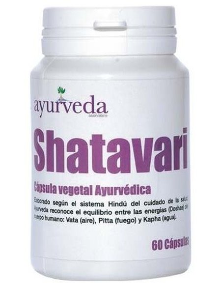 Shatavari - 60 Capsulas de Ayurveda Autentico