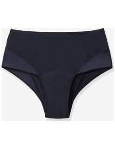 Braguita Menstrual Negra/Gris Flujo Abundante 1/Xs de Cocoro