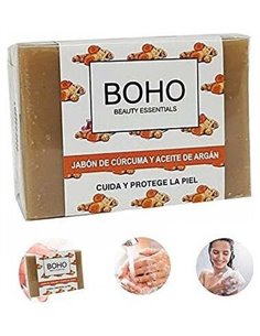 Curcuma Y Argan Jabon Pastilla 100Gr. de Boho