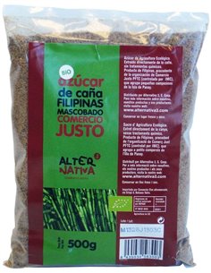 Azúcar de Caña Mascobado Bio. 500 G Filipinas de Alternativa
