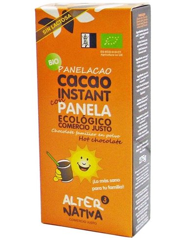 Panelacao Cacao Instantaneo Con Panela 275Gr. Eco de Alternativa 3