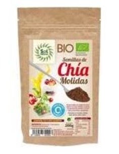 Semillas De Chia Molidas 200Gr. Bio de Solnatural