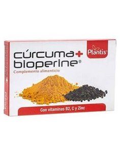 Curcuma+Bioperine Plantis Caja de Artesania