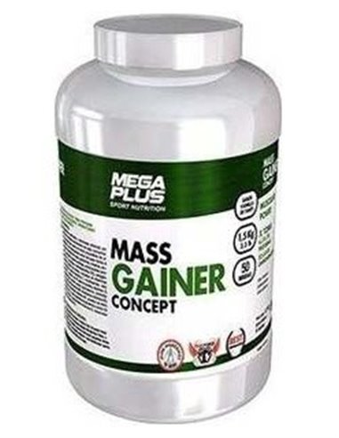 Mass Gainer Concept Vainilla 1,5Kg. de Mega Plus