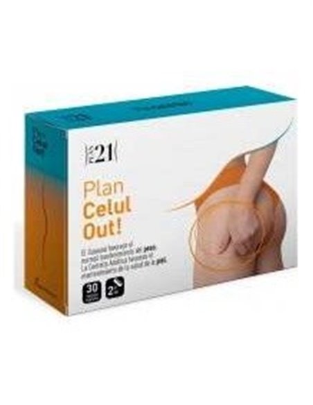 Plan Celul Out! 30 Cápsulas Vegetales de Plameca