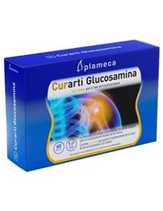 Curarti Glucosamina 60 Cápsulas Vegetales de Plameca