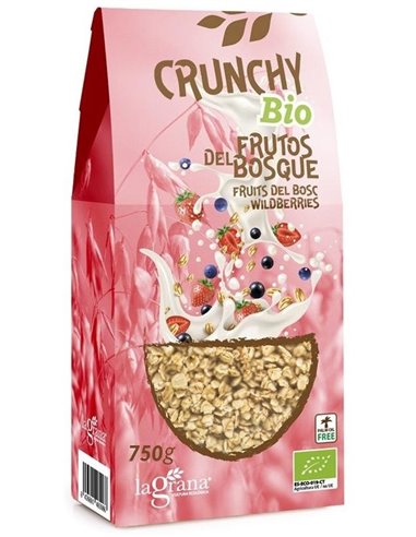 Crunchy Avena Frutos Del Bosque 375Gr. Eco de La Grana
