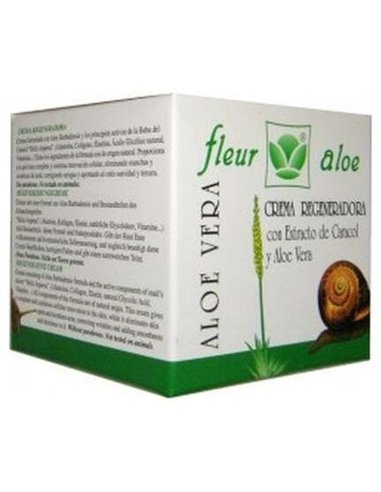 Crema Regeneradora Ext. Caracol Y Aloe 50Ml. de Fleuraloe
