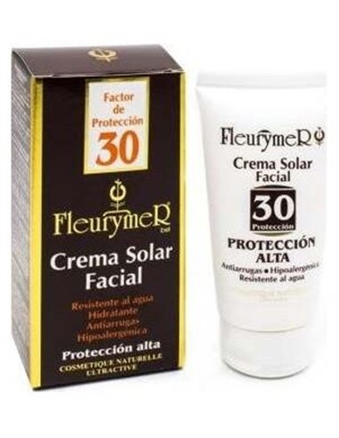 Crema Solar Facial Spf-30 Tubo  de Fleurymer