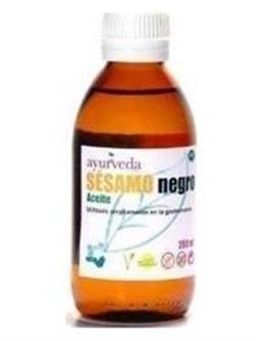 Aceite De Sesamo Negro 500 Ml de Ayurveda Autentico