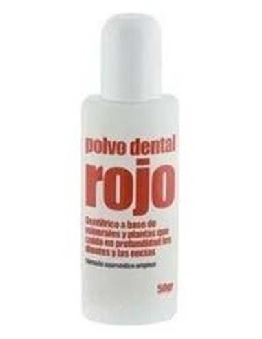Polvo Dental Rojo 60G de Ayurveda Autentico