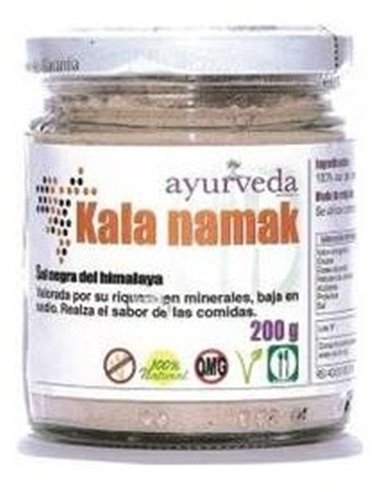 Kala Namak 200 G Bio de Ayurveda Autentico