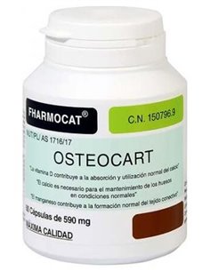 Osteocart (Calcio,Fluor,Vit.A Y D) 650Mg. 60Cap. de Fharmocat
