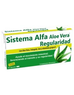 Sistema Alfa Aloe Vera Regularidad 30Cap. de Pharma Otc