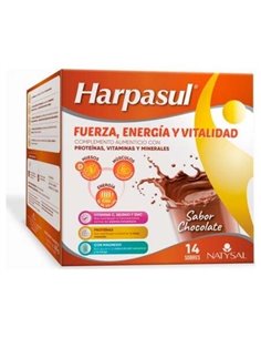 Batido Harpasul Fuerza, Energia Y Vitalidad Sabor Chocolate 14 Sobres de Natysal