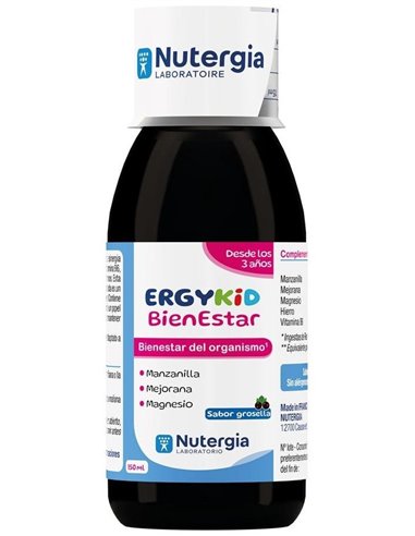 Ergykid Bienestar 150Ml. de Nutergia
