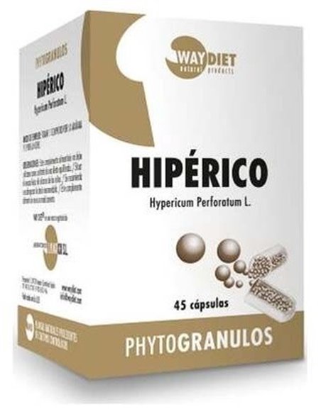 Hiperico Phytogranulos 45Caps. de Waydiet Natural Products