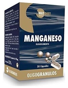 Manganeso Oligogranulos 50Caps. de Waydiet Natural Products